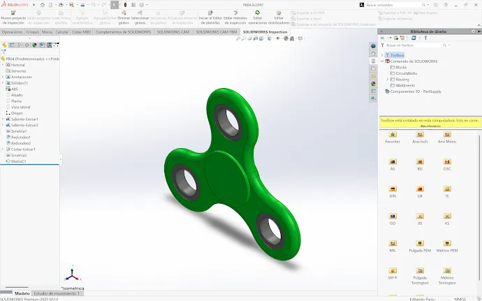 SolidWorks 2025 SP2.0 Full Premium Español