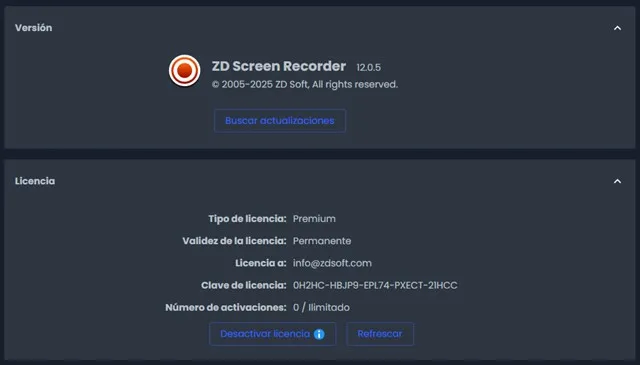 ZD Soft Screen Recorder Versión Full Español