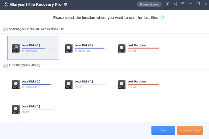 Glary File Recovery Pro Versión Full