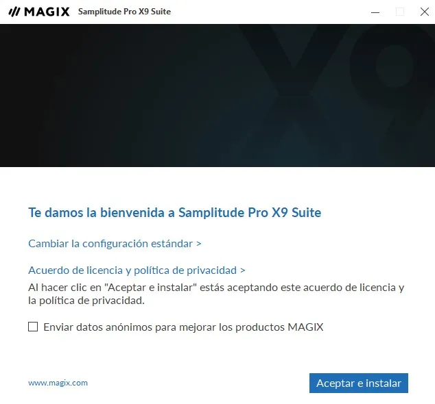 MAGIX Samplitude Pro X9 Versión Full Español