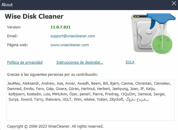 Wise Disk Cleaner Version Full Español