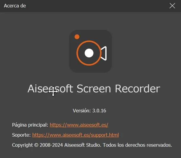 Aiseesoft Screen Recorder Versión Full + Portable