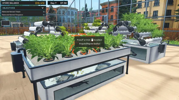 Hydroponics Farm & Store Simulator (2024) PC Game Español