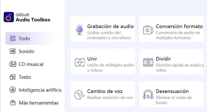 GiliSoft Audio Toolbox Suite Versión Full Español