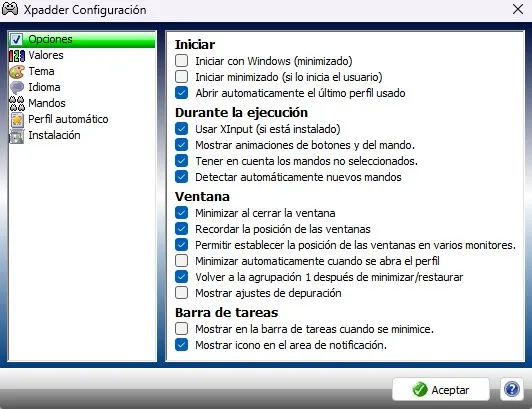 Xpadder Versión Full Español | Simula Teclado y Ratón con Gamepad