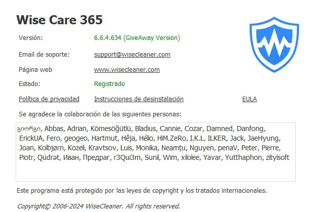 Wise Care 365 Pro Versión Final Full Español