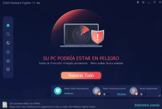 IObit Malware Fighter PRO Full Español