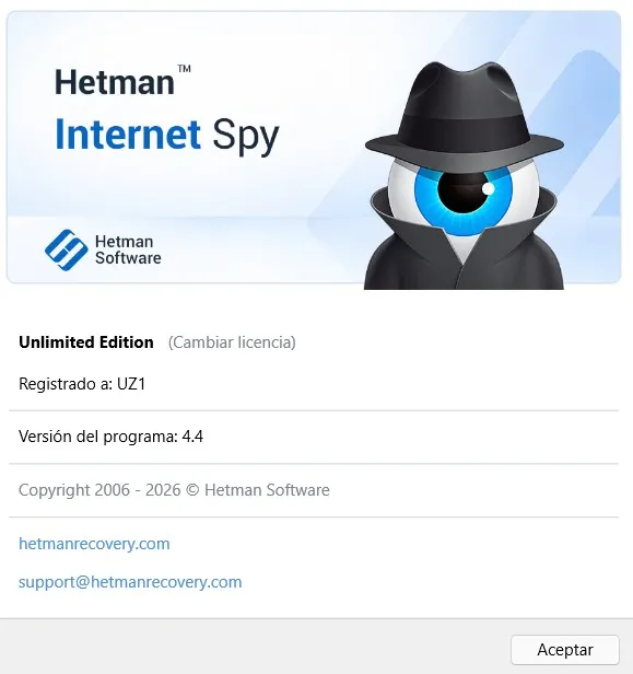 Hetman Internet Spy Versión Full Español + Portable Hetman Internet Spy Versión Full Español + Portable