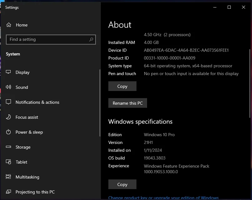 Windows 10 Pro AIO Versiones: 2004/20H2/21H1/21H2/22H2 Build 1904X.3803 Lite AIO x64 Diciembre 2023