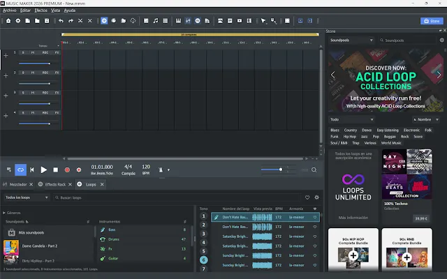 MAGIX Music Maker 2026 Premium Versión Full Español