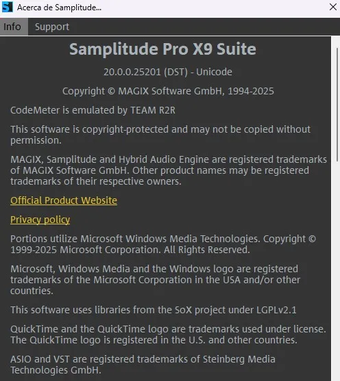 MAGIX Samplitude Pro X9 Versión Full Español