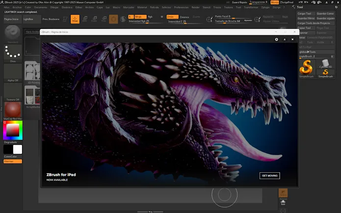 Pixologic ZBrush Versión Full Español