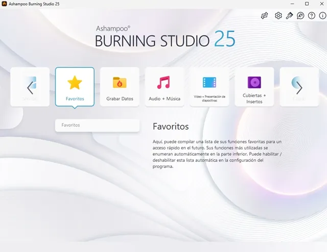 Ashampoo Burning Studio Versión 25 Final Full Español