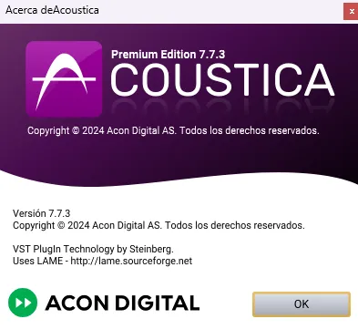 Acon Digital Acoustica Premium Versión Full Español