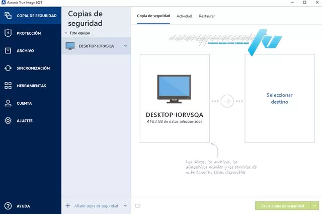 acronis true image full español