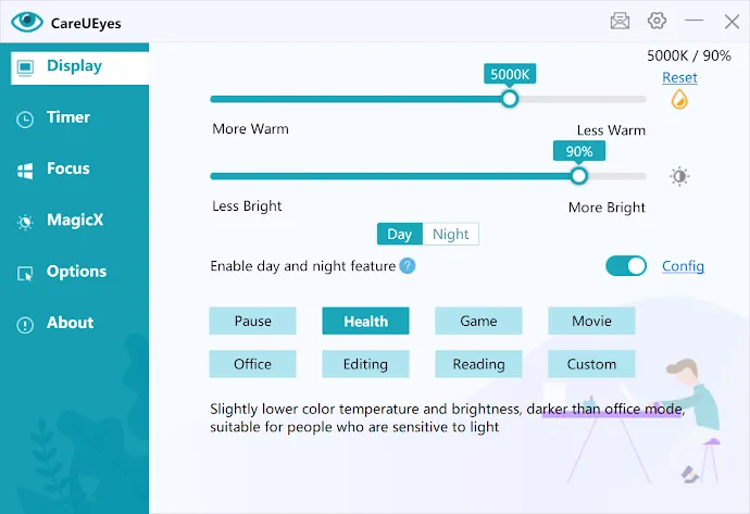 CareUEyes Pro Versión Full | Protege tus ojos