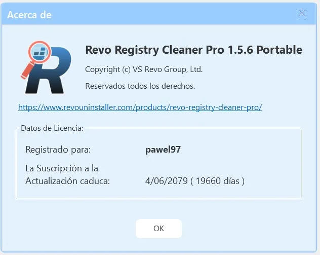 Revo Registry Cleaner Pro Versión Full Español