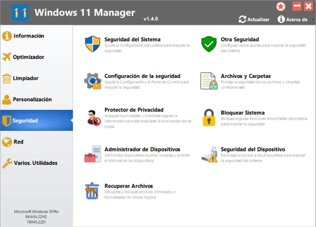 Windows 11 Manager Version Full Español
