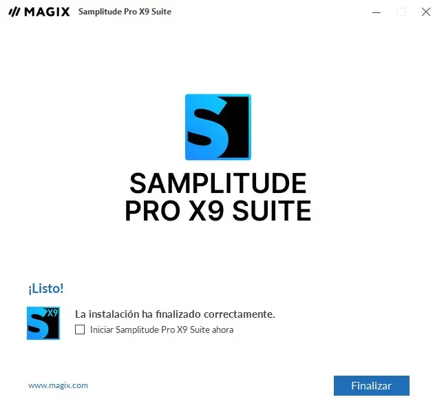 MAGIX Samplitude Pro X9 Versión Full Español