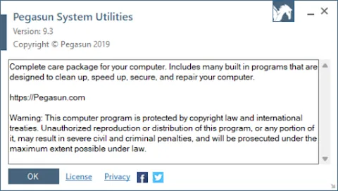 Pegasun System Utilities Versión Full Español