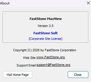 FastStone MaxView Versión 3.5 Full FastStone MaxView Versión 3.5 Full