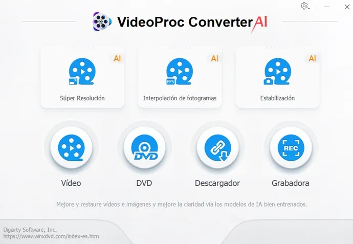 VideoProc Converter AI Versión Full Español
