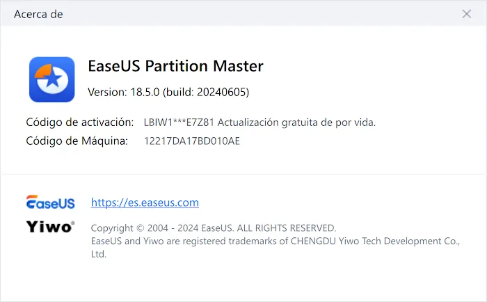 EASEUS Partition Master Full Español
