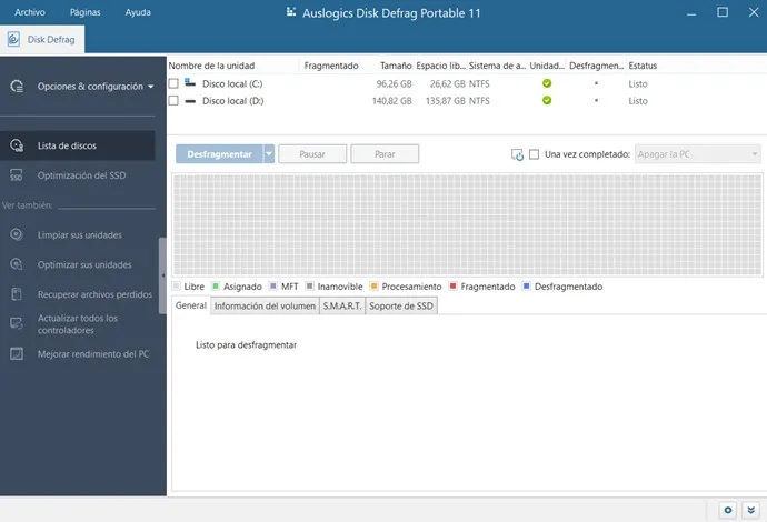 Auslogics Disk Defrag Pro Versión Full