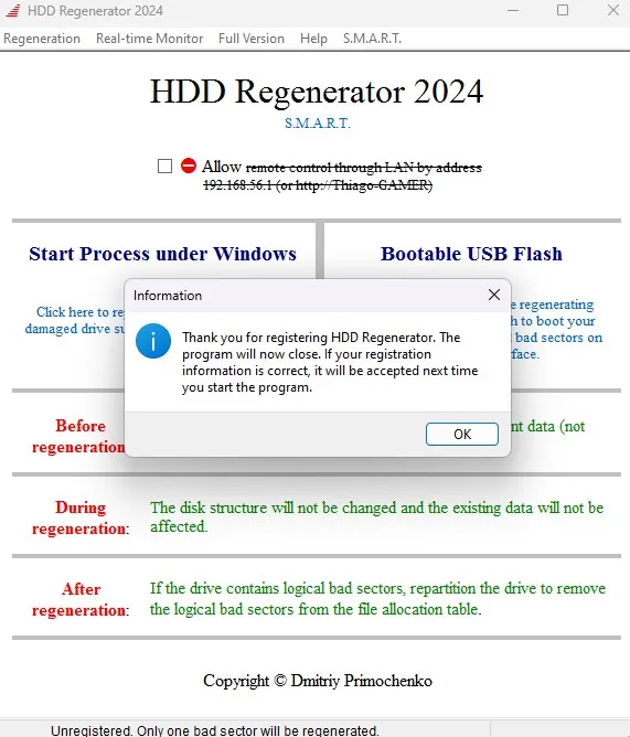 HDD Regenerator Versión Full