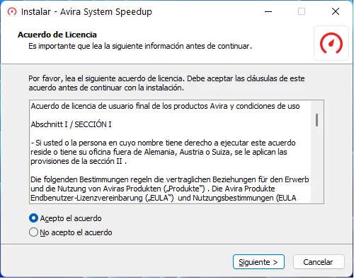 Avira System Speedup Pro Versión Full Español