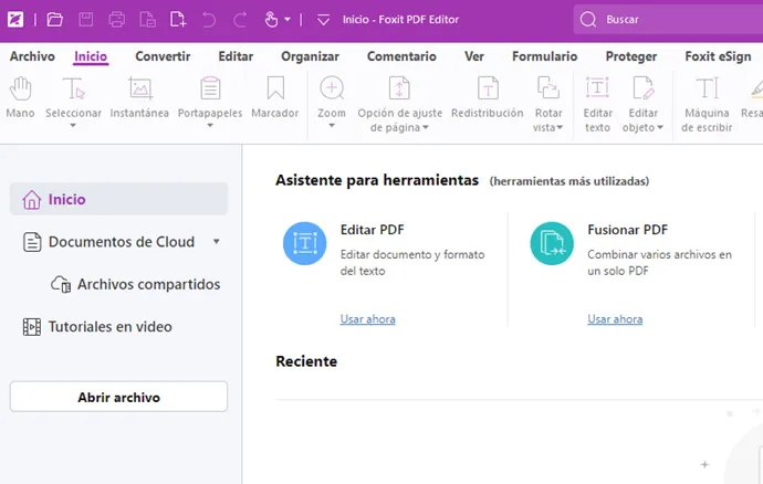 Foxit PDF Editor Pro Versión Full Español