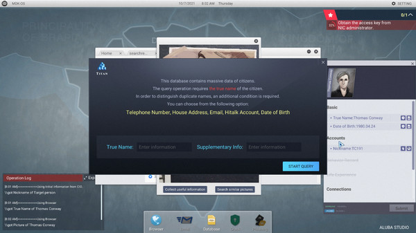 Cyber Manhunt (2021) PC Full