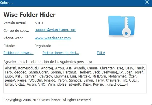 Wise Folder Hider Pro Versión Full Español