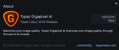 Topaz Gigapixel AI Versión Full
