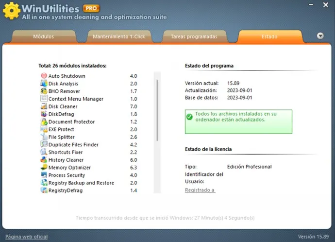 WinUtilities Professional Versión Final