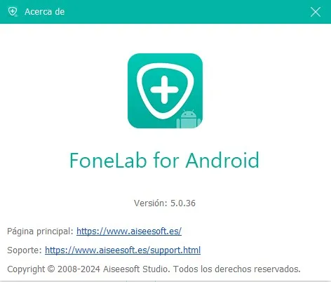 Aiseesoft FoneLab for Android Data Recovery PRO Versión Full Español