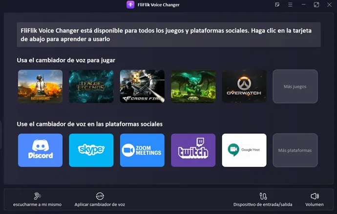 FliFlik Voice Changer Versión Full Español