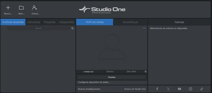PreSonus Studio One Pro Versión Full Español