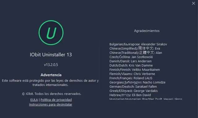 IOBit Uninstaller PRO Final Español