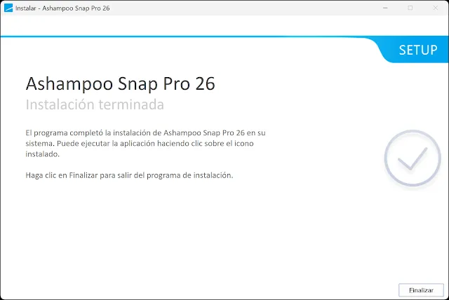 Ashampoo Snap Versión Full Español