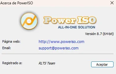 PowerISO Versión Full Español