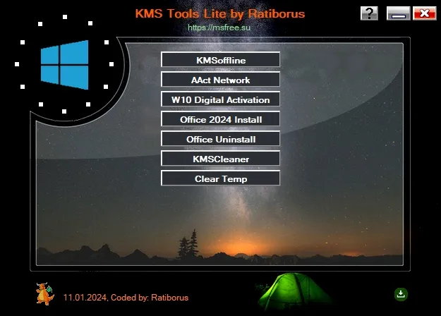 Descargar Ratiborus KMS Tools Lite 07.09.2024 - Portable