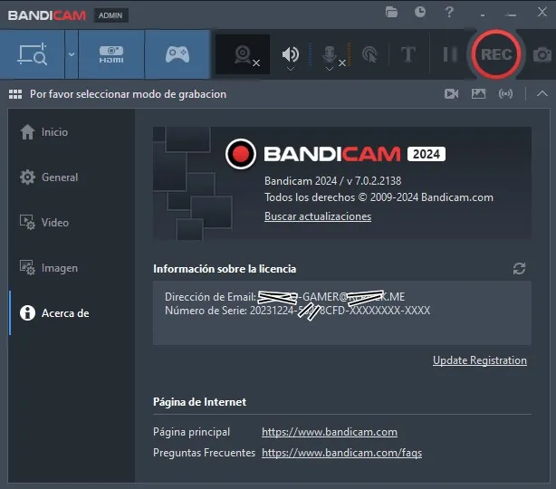 Bandicam Full Versión Español