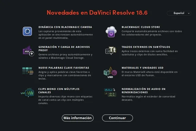 DaVinci Resolve Studio Versión Full Español