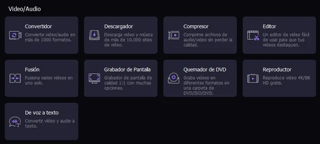 Wondershare UniConverter Versión Full Español