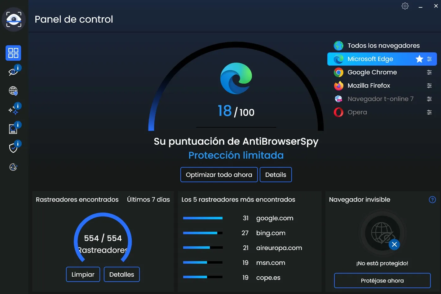 Abelssoft AntiBrowserSpy 2025 Versión Full Español