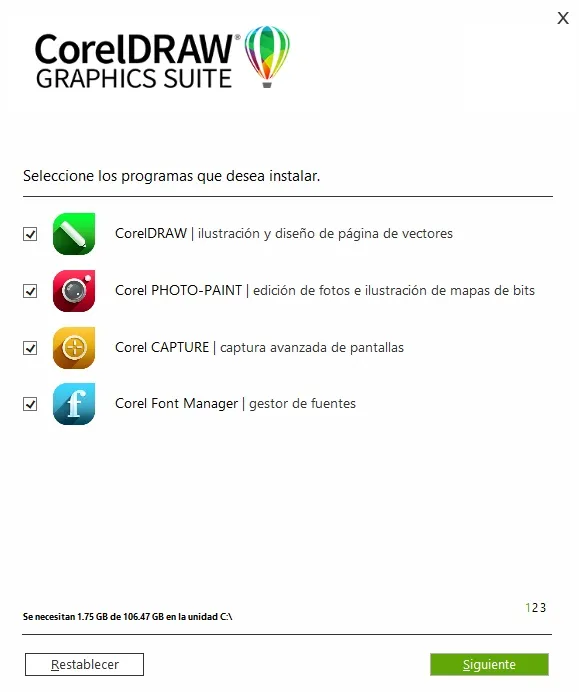CorelDRAW Graphics Suite Versión Full Español