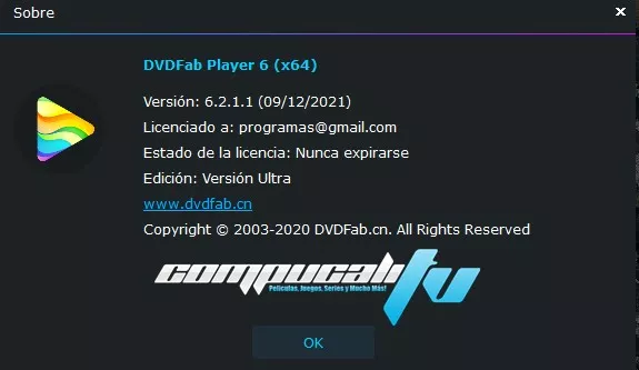 DVDFab Player Ultra Full Español (Reproductor UHD 4K)