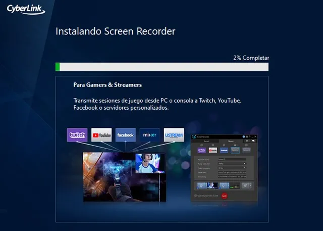 CyberLink Screen Recorder Deluxe Versión Full Español