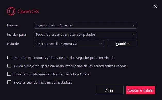 Opera GX Versión Full Español | Navegador para Gamers Opera GX Versión Full Español | Navegador para Gamers